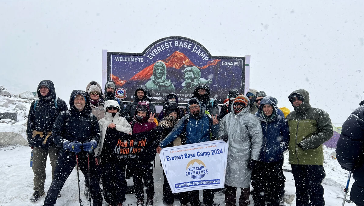 Everest Base Camp Trek April