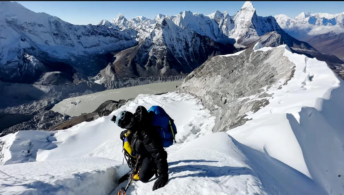 Island Peak Climbing Route