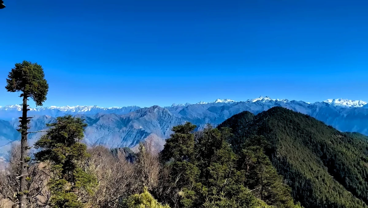 Panoramic View Rara Lake Trek