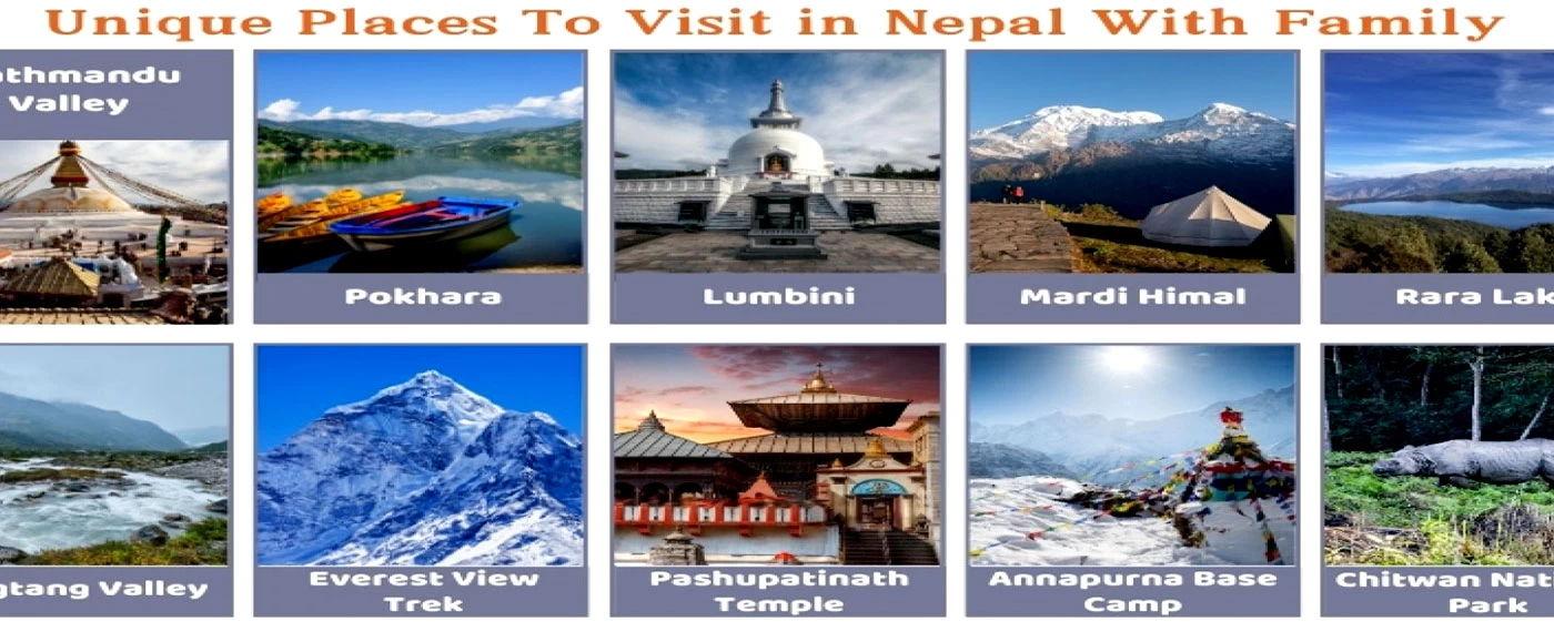 Unique Places To Visit in Nepal With Family