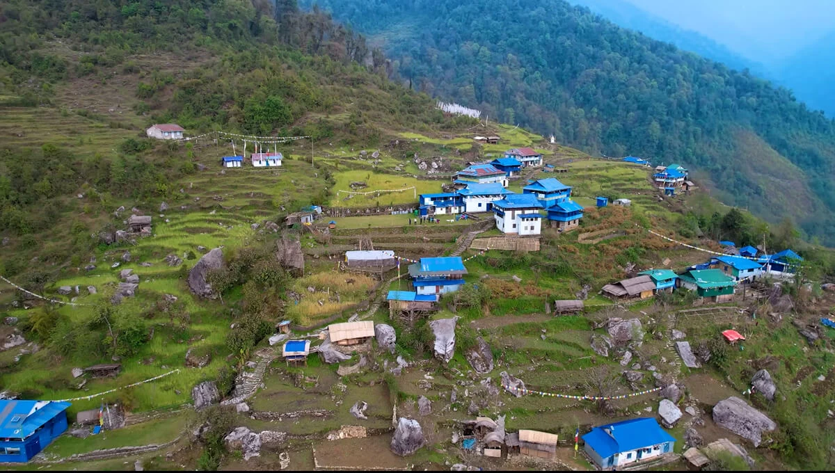 Village During Makalu Base Camp Trek